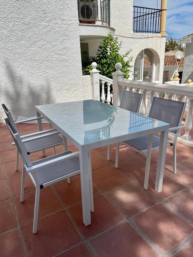 Ferienwohnung Lux 2 Kmr App Stella Blanca Met Zwembaden Airco En Zeezicht Fuengirola Exterior foto