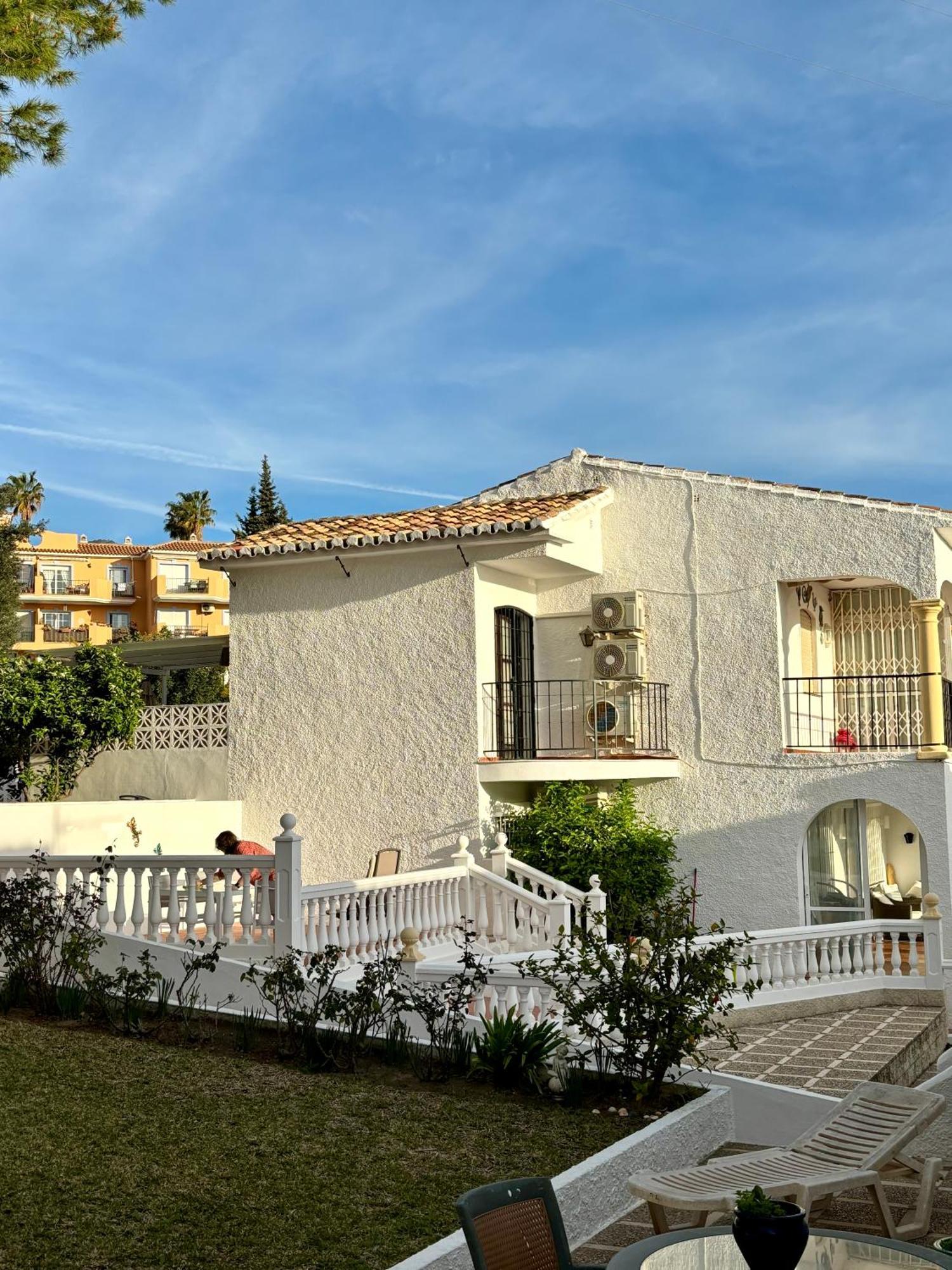 Ferienwohnung Lux 2 Kmr App Stella Blanca Met Zwembaden Airco En Zeezicht Fuengirola Exterior foto
